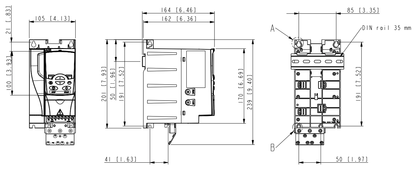 Schemat falowników ABB ACS310