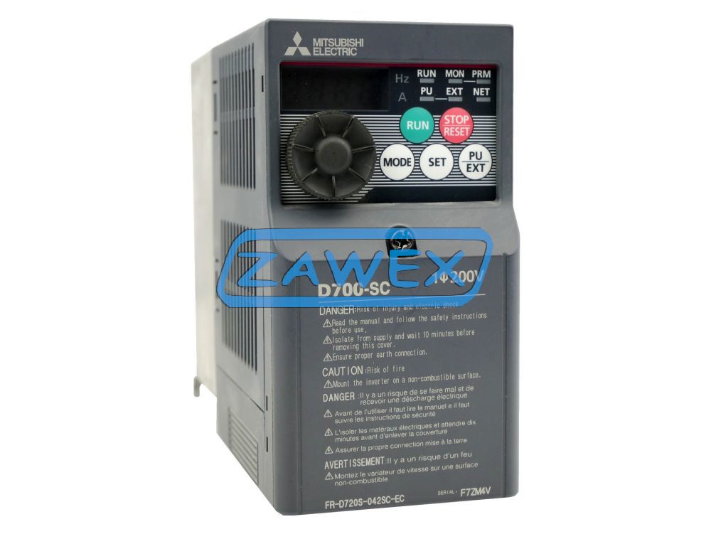 FALOWNIK MITSUBISHI - FR-D720S-0100-EC - 2,2 kW