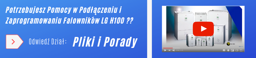 Falowniki LG H100 - porady, instrukcje programowania