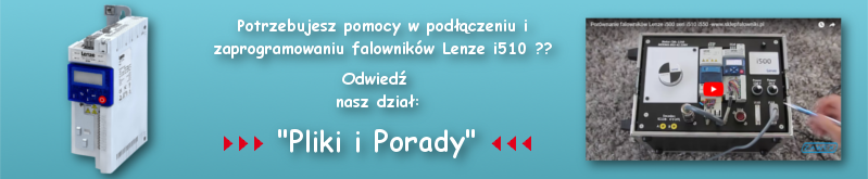 Falowniki LENZE i510 - programowanie