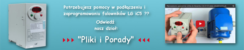 Falowniki LG iC5 - programowanie