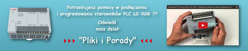 Sterowniki PLC LG XGB - podłączenie i programowanie