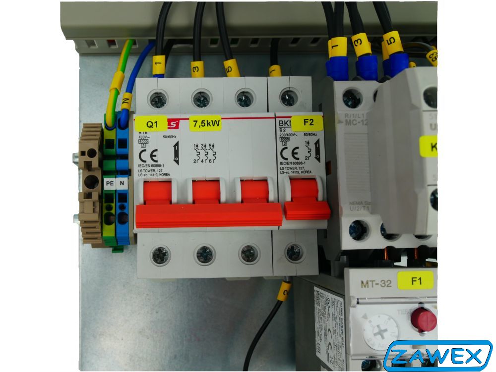 Przełącznik Gwiazda - Trójkąt 22kW